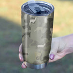 Alpaca Camo Tumbler Cup