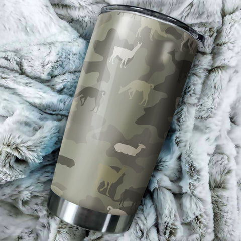 Alpaca Camo Tumbler Cup