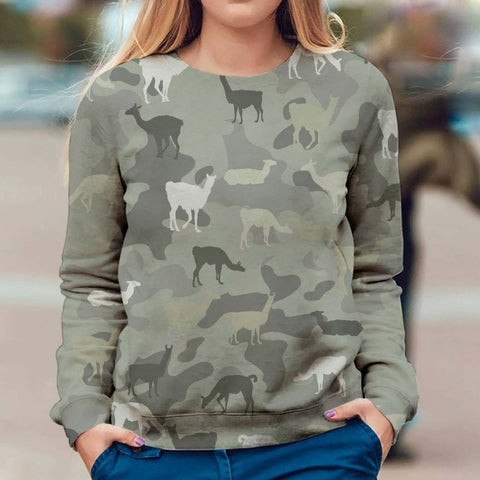 Alpaca - Camo - Premium Sweater