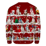 American Bulldog - Snow Christmas - Premium Sweater