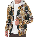 American Cocker Spaniel Full Face Fleece Hoodie