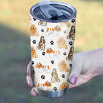 American Cocker Spaniel Paw Tumbler Cup