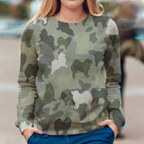 American Eskimo Dog - Camo - Premium Sweater