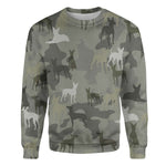 American Hairless Terrier - Camo - Premium Sweater