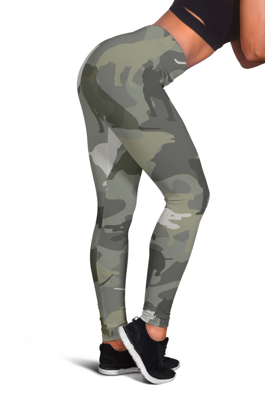 American Pit Bull Terrier Camo Legging