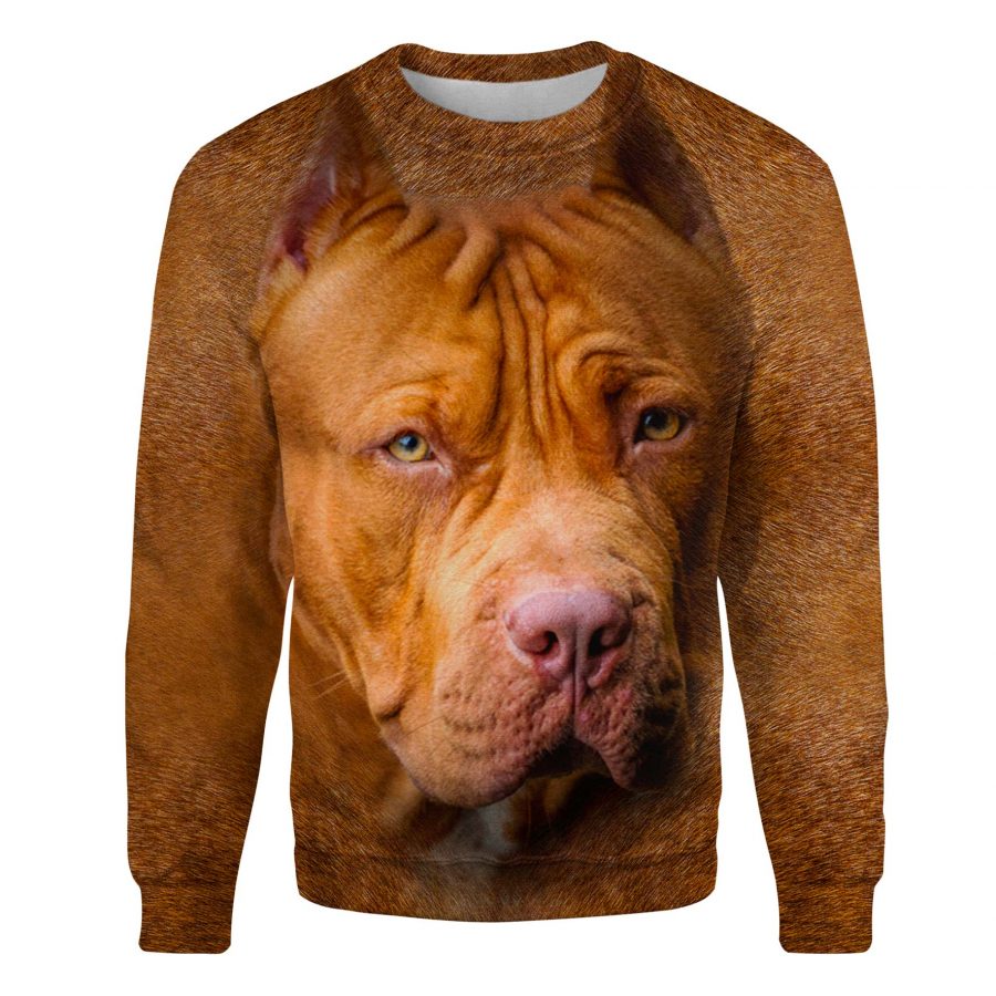 American Pit Bull Terrier - Face Hair - Premium Sweater