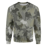 American Staffordshire Terrier - Camo - Premium Sweater