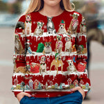 American Staffordshire Terrier - Snow Christmas - Premium Sweater