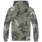 American Water Spaniel Camo Fleece Hoodie