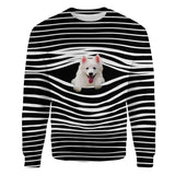 American Eskimo - Stripe - Premium Sweater