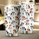 Australian Shepherd Paw Tumbler Cup