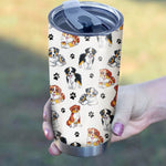 Australian Shepherd Paw Tumbler Cup