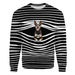 Australian Kelpie - Stripe - Premium Sweater