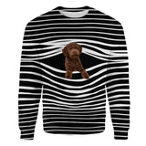 Australian Labradoodle 1 - Stripe - Premium Sweater