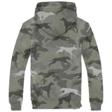 Azawakh Camo Fleece Hoodie