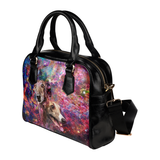 Greyhound Yin Yang Shoulder Handbag