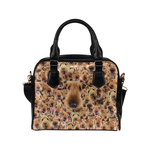 Airedale Terrier Face Shoulder Handbag