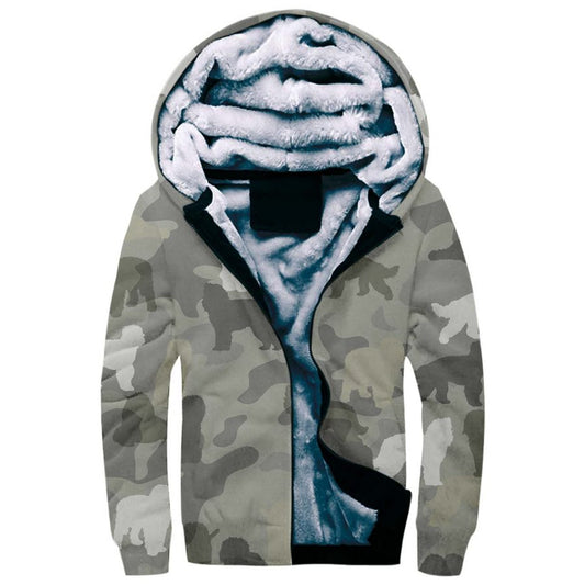 Barbet Camo Fleece Hoodie