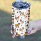 Basenji Paw Tumbler Cup