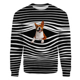 Basenji - Stripe - Premium Sweater