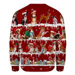 Basenji - Snow Christmas - Premium Sweater