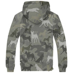 Basenji Camo Fleece Hoodie