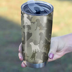 Beagle Camo Tumbler Cup