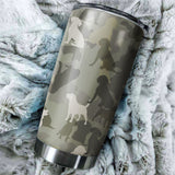 Beagle Camo Tumbler Cup