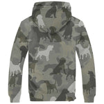 Beagle Camo Fleece Hoodie