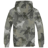 Beagle Camo Fleece Hoodie