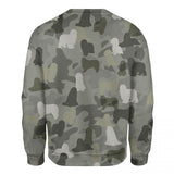 Bearded Collie - Camo - Premium Sweater