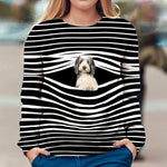 Bearded Collie - Stripe - Premium Sweater