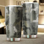 Beauceron Camo Tumbler Cup