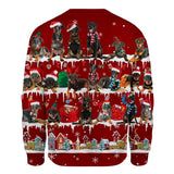 Beauceron - Snow Christmas - Premium Sweater