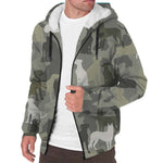 Beauceron Camo Fleece Hoodie