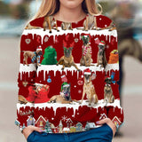 Belgian Malinois - Snow Christmas - Premium Sweater