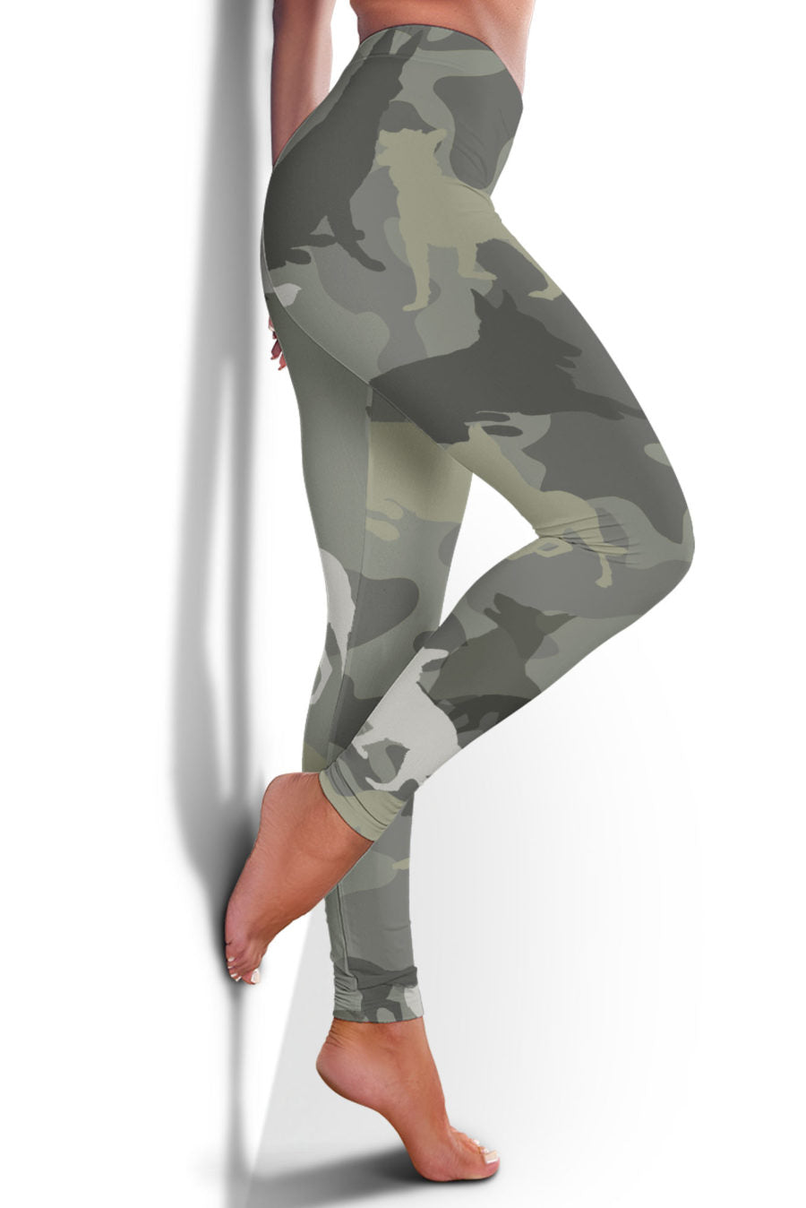 Berger Blanc Suisse Camo Legging