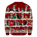 Bernedoodle - Snow Christmas - Premium Sweater