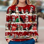 Bernedoodle - Snow Christmas - Premium Sweater