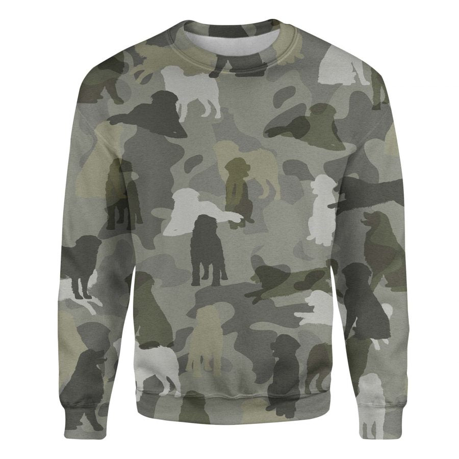 Bernese Mountain Dog - Camo - Premium Sweater