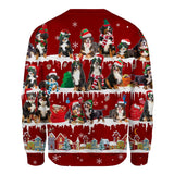 Bernese Mountain Dog - Snow Christmas - Premium Sweater