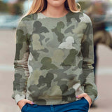 Bichon Frise - Camo - Premium Sweater