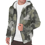 Bichon Frise Camo Fleece Hoodie