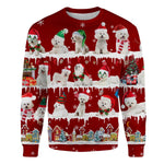 Bichon Frise - Snow Christmas - Premium Sweater