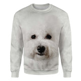 Bichon Frise - Face Hair - Premium Sweater