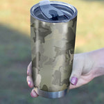 Bloodhound Camo Tumbler Cup