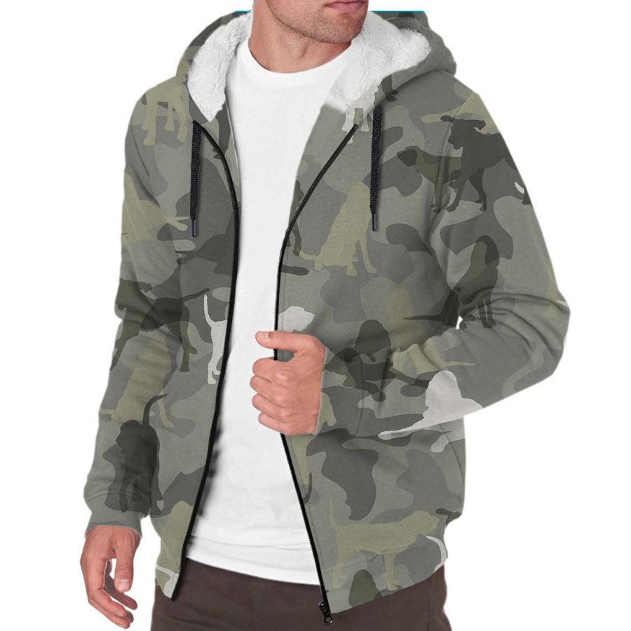 Bloodhound Camo Fleece Hoodie