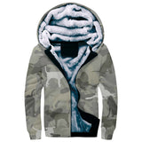 Bloodhound Camo Fleece Hoodie