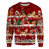 Bloodhound - Snow Christmas - Premium Sweater