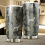 Bluetick Coonhound Camo Tumbler Cup